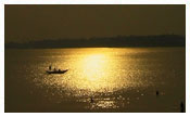 Sunrise at Chennai Bay