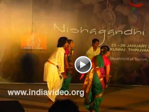 Folk Dance, Lezim, Maharashtra, India, Video