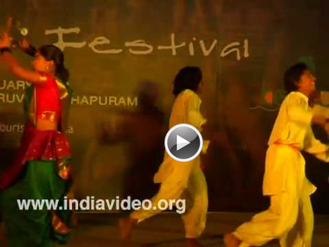 Lezim, Folk Dance, Maharashtra, India, Video